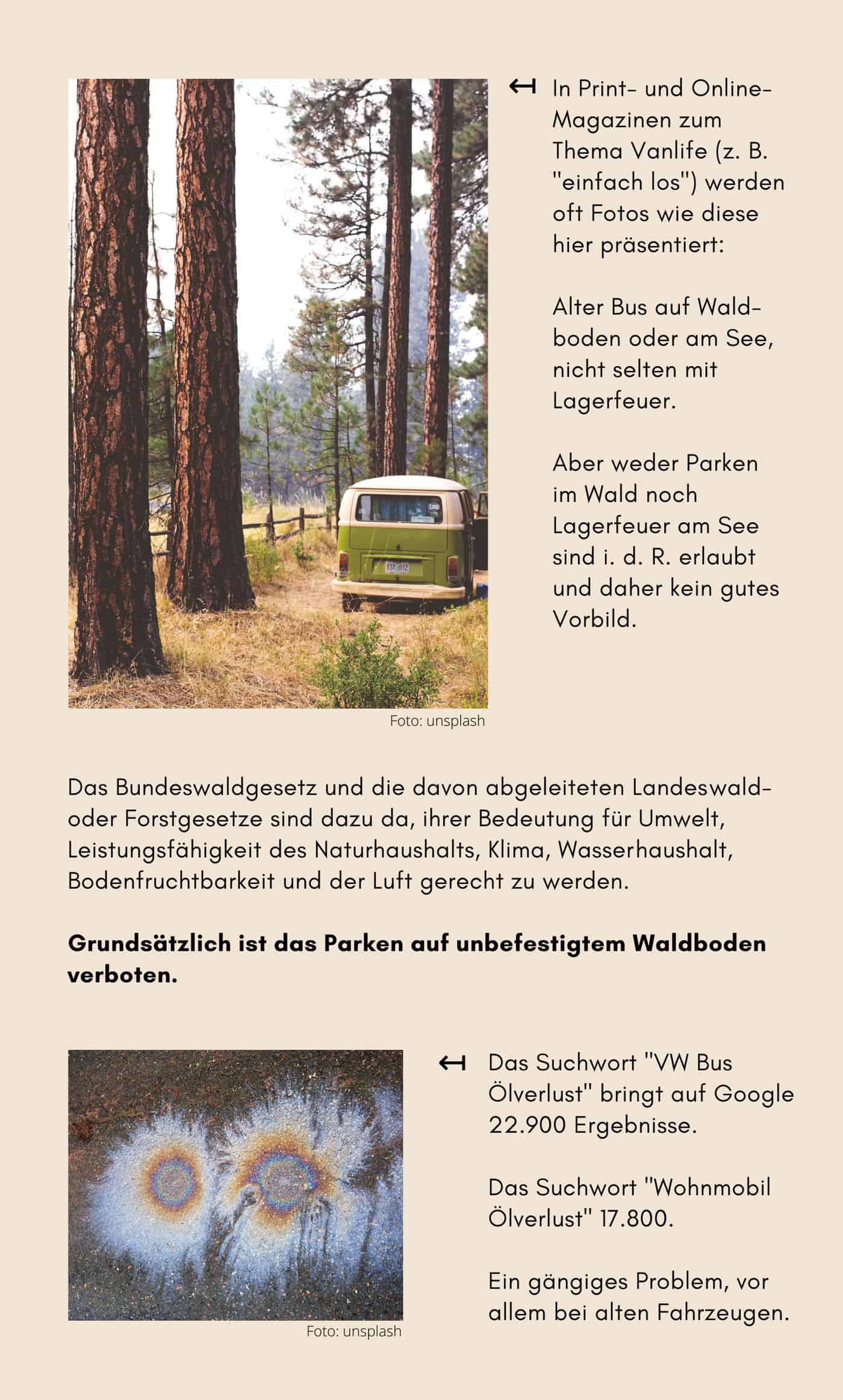 Warum Wohnmobile nicht nachhaltig sind