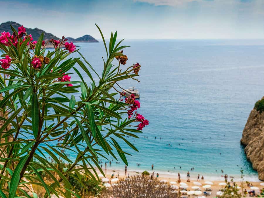 Kalkan Beach - Rundreise Lykische Küste Türkei - Reiseblog Bravebird