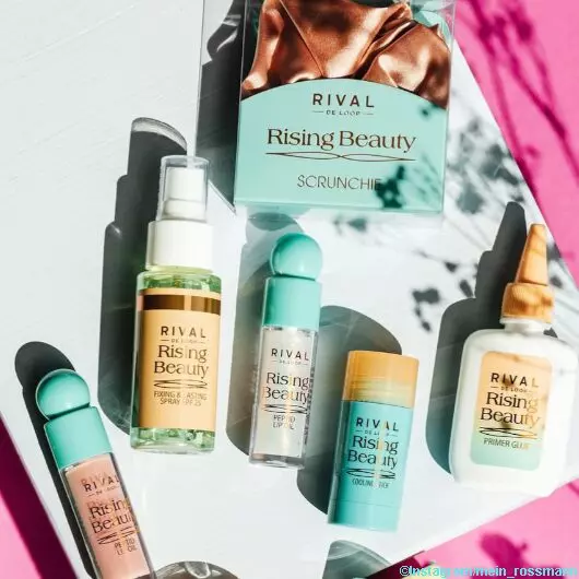 Produkte aus der Kollektion "Rising Beauty" von RIVAL DE LOOP. 
