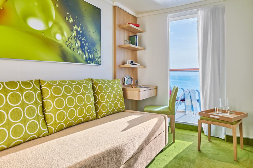 AIDA Single Kreuzfahrt Einzelkabine Balkon