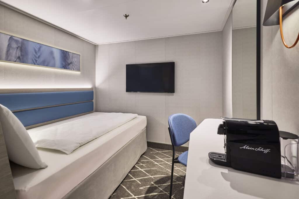 Mein Schiff Relax Single Kreuzfahrt Einzelkabine Innen