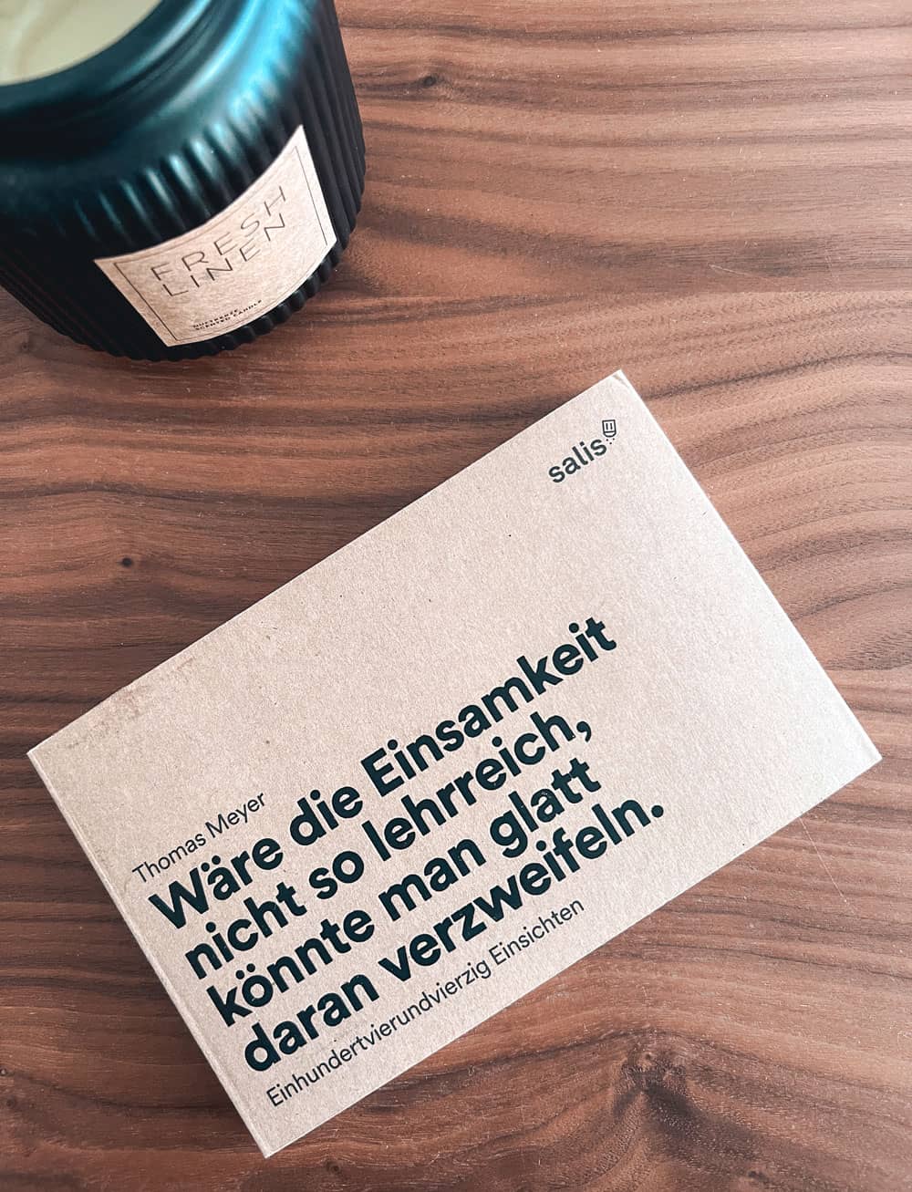 Einsamkeit Spruch - Reiseblog Bravebird