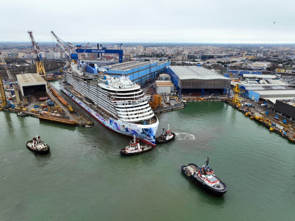 neues Kreuzfahrtschiff 2026 Norwegian Luna NCL Werft