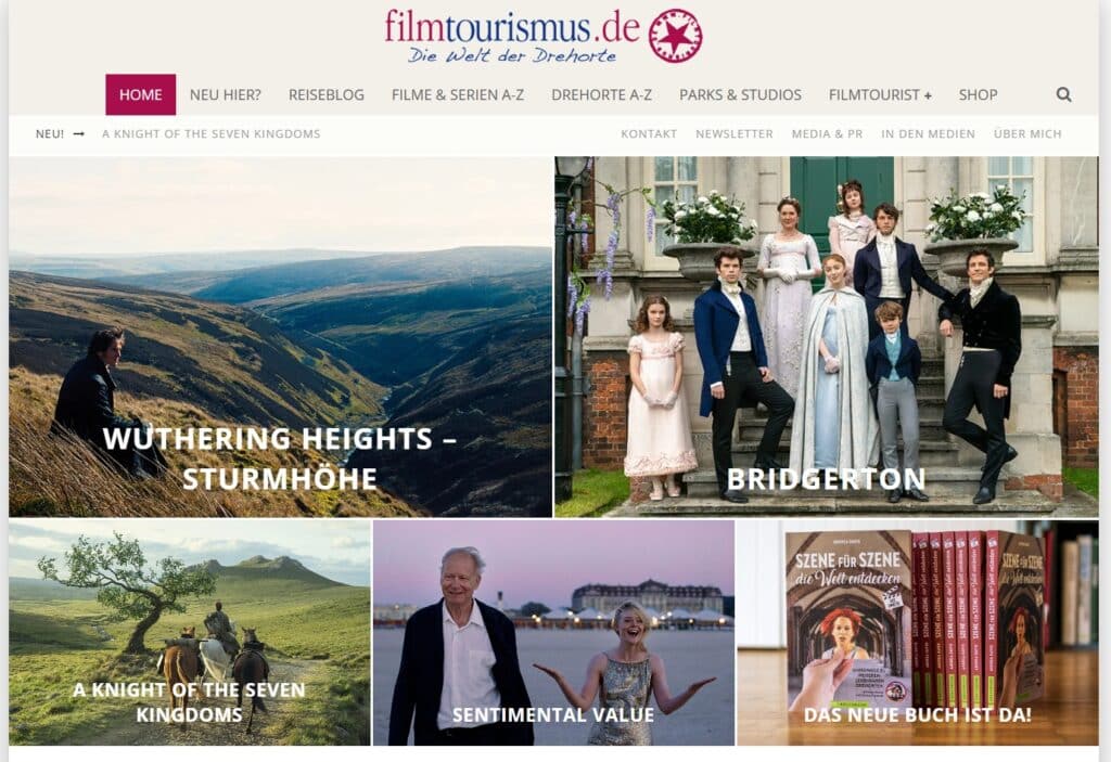 2. 2026 Reiseblog Filmtourismus Reisebloggerin Andrea David