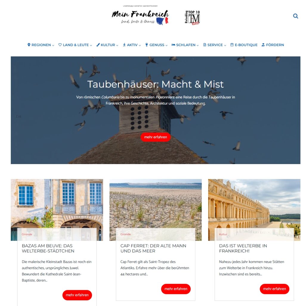 4. 2026 Reiseblog Mein Frankreich Reisebloggerin Hilke Maunder