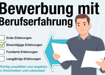 Bewerbung mit Berufserfahrung: Was zählt, was weglassen?
