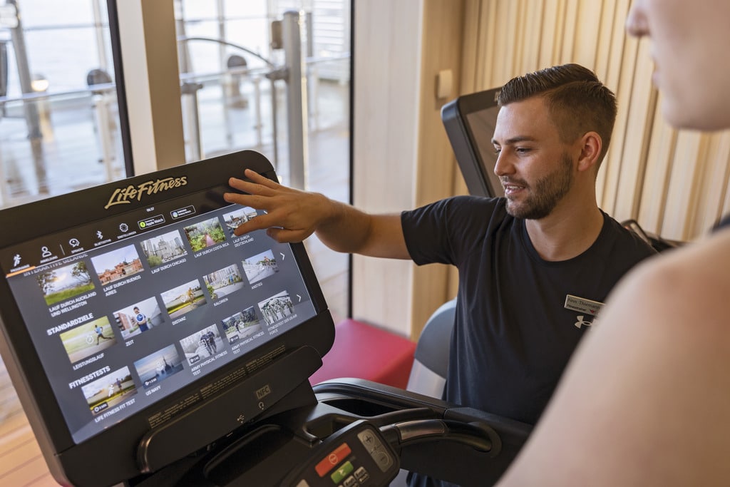 Kreuzfahrt AIDA Bord Fitness