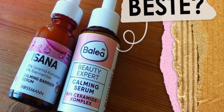 Balea Calming Serum VS Isana Calming Barrier Serum