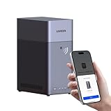 UGREEN NASync DH2300 2 Bay Desktop NAS, NFC Tap zum Verbinden, KI Fotoalbum, 4K Persönliche Videothek...
