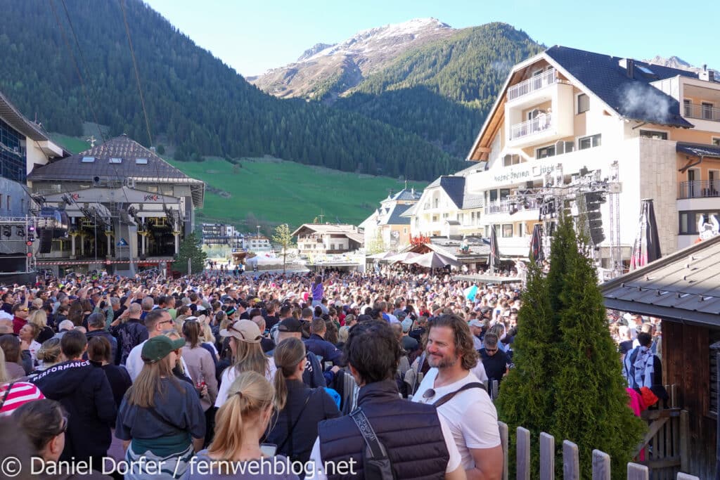 Saisonfinale Silvrettaplatz Ischgl Tirol Österreich