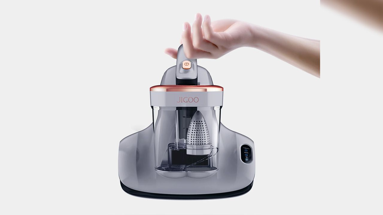 JIGOO S100 Cordless Mattress Vacuum Cleaner