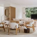 Iporanga House / Nati Minas & Studio - Interior Photography, Dining room, Wood, Chair, Table, Lighting