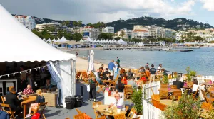 Cannes, France - May 21, 2024: 77th Cannes Film Festival with The American Pavilion AMPAV at the Marche du Film. Mandoga Media Germany (Photo by Mandoga Media/picture alliance via Getty Images)