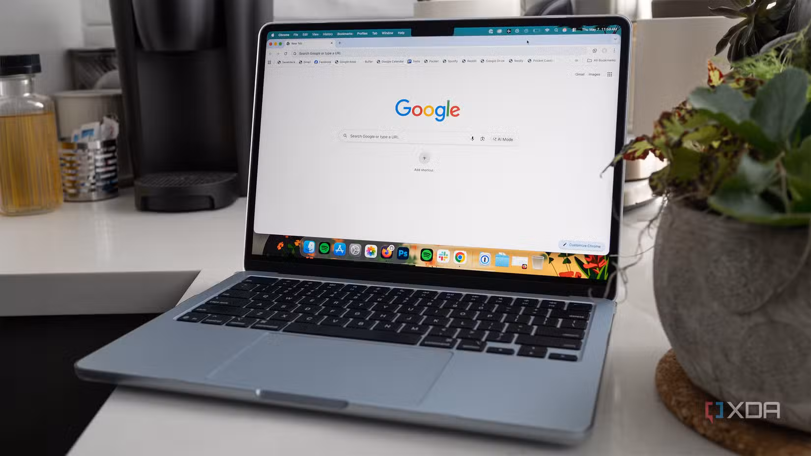 Google Chrome on a Mac