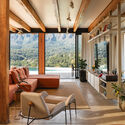 Boa Vista House / facury + guaja.cc + Thiago Bandeira - Interior Photography, Living Room, Sofa, Wood, Table, Chair