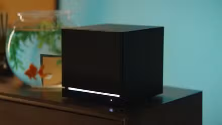 A photo of the Steam Machine by Valve