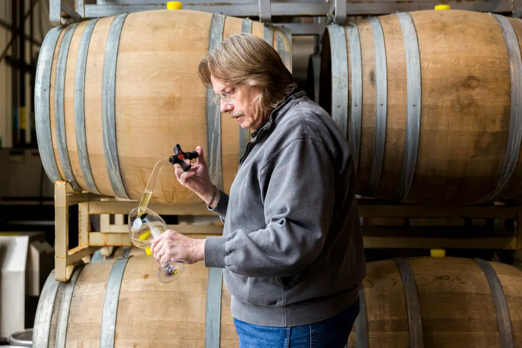 Bob Cabral has crafted scores of exceptional wines in his time, personally seeing to quality control.