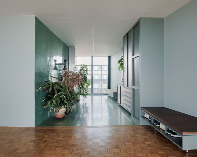 Copan D Apartment / Sabiá Arquitetos + Trema Arquitetura - Interior Photography, Glass