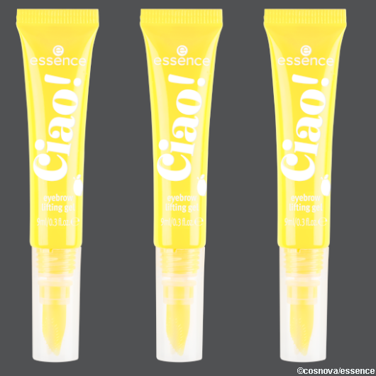 Augenbrauen Lifting-Gel aus der „CIAO!” trend edition von essence