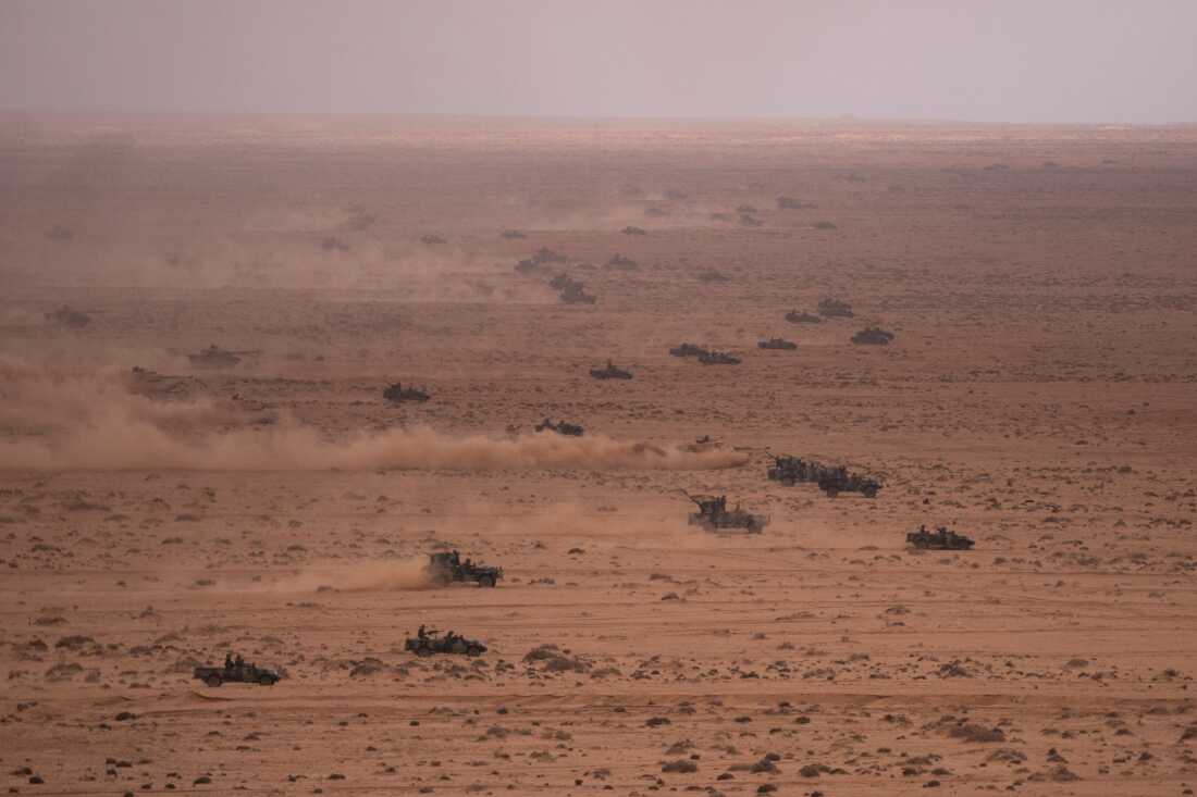 FILE - U.S and Moroccan military forces take part in the 20th edition of the African Lion military exercise, in Tantan, south of Agadir, Morocco, Friday, May 31, 2024.