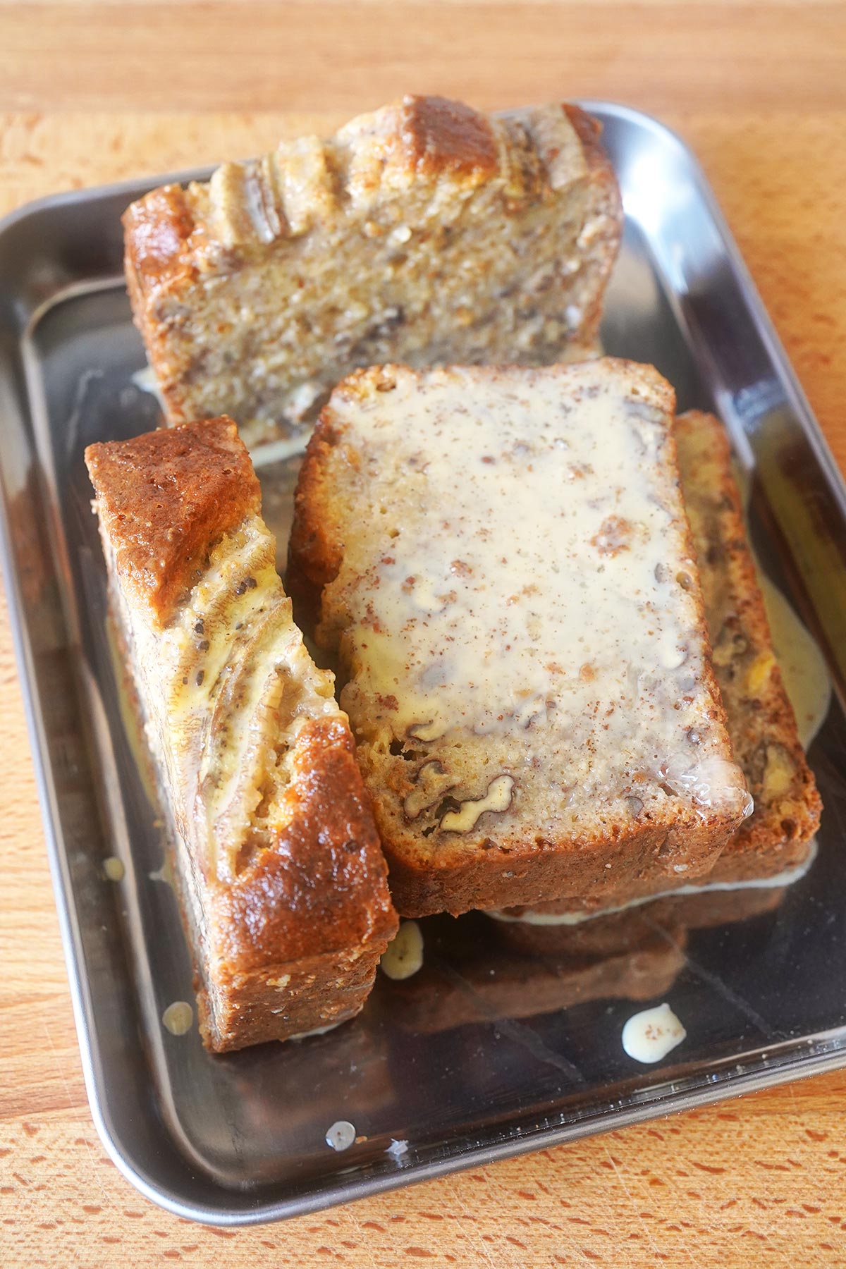 Banana Bread French Toast | Bake to the roots