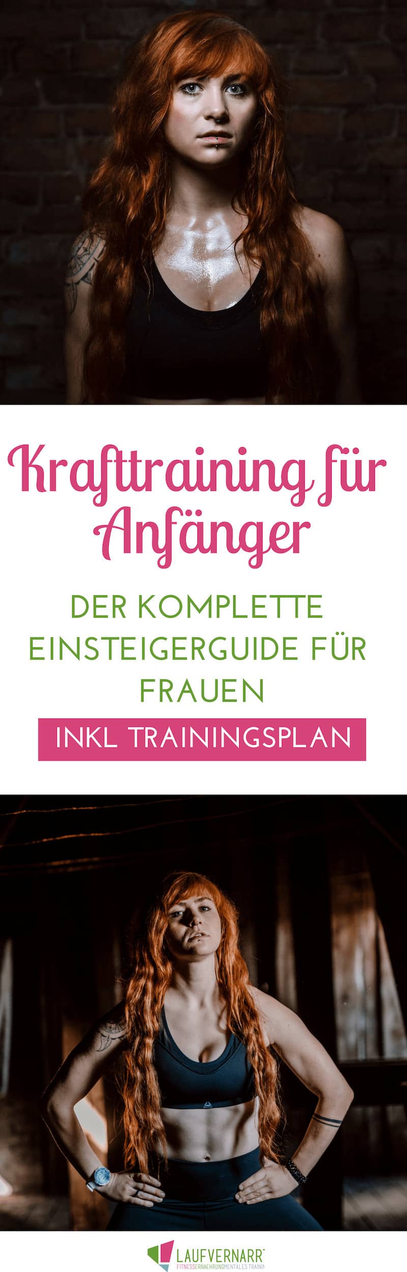 #Krafttraining für #Frauen - der #Trainingsplan für #Anfänger im funktionellen Krafttraining. Mit diesem Plan findest du den perfekten Einstieg in dein Fitnesstraining für #Muskelaufbau, Definition und Athletik. 