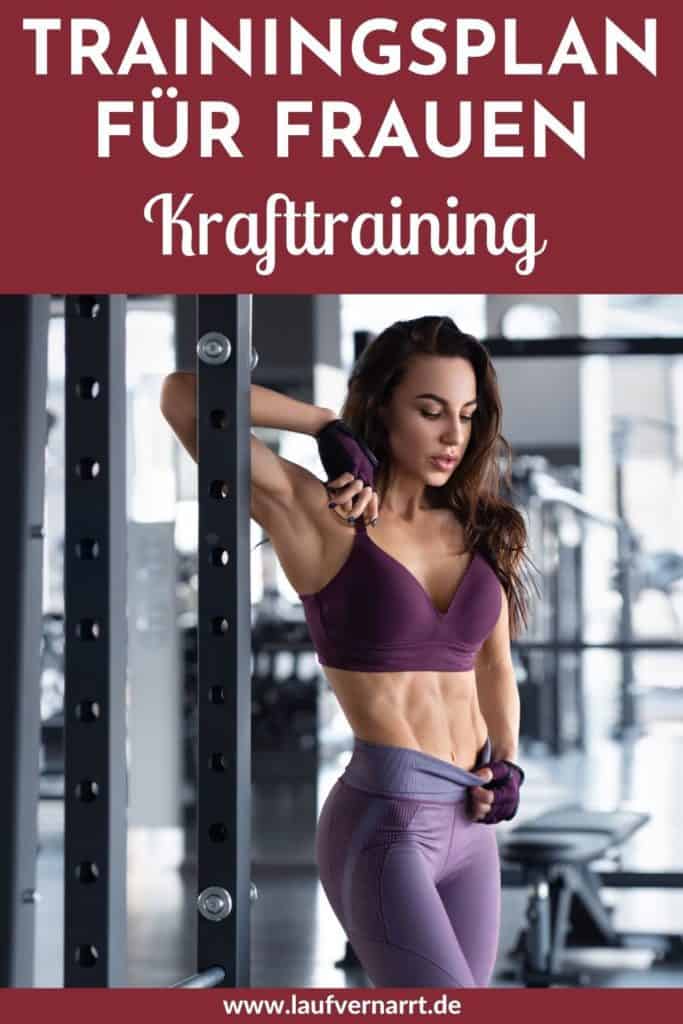 Krafttraining für Frauen - Trainingsplan für Anfängerinnen