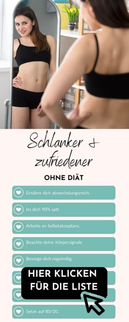 Diese Gewohnheiten machen schlanker und zufriedener - ganz ohne Diät. Erreiche jetzt deinen Wohlfühlkörper und lerne die wichtigsten Basics rund ums Abnehmen, gesunde Ernährung und Fitness! #abnehmen #wohlfühlkörper #gesundheit #gewohnheiten #schlank