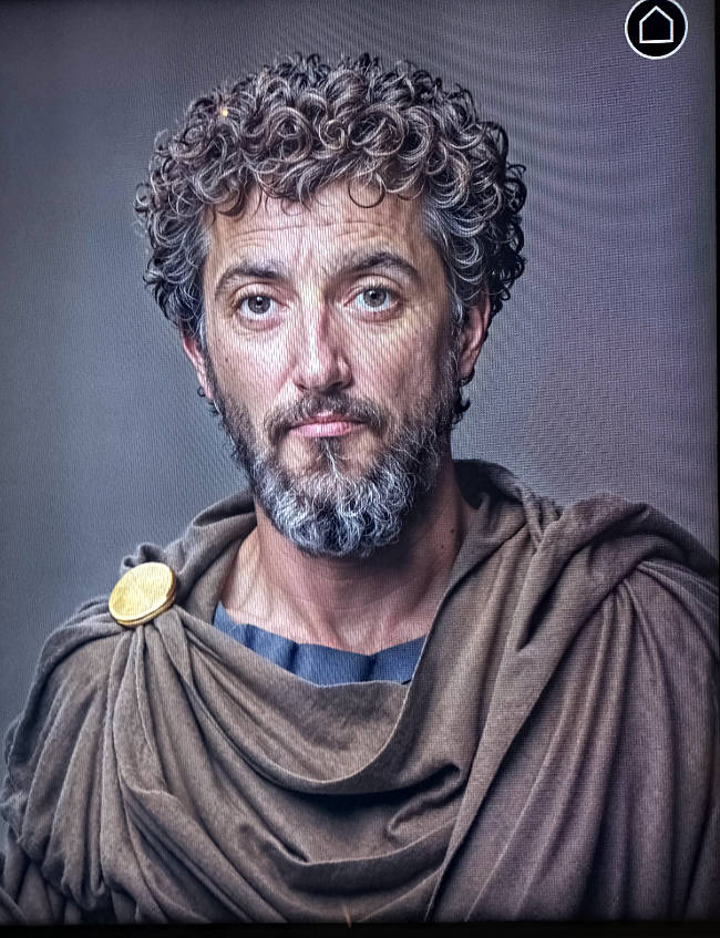 Trier - Das fotoreale Porträt des Kaisers Marc Aurel wurde mit Hilfe von historischen Quellen und Künstlicher Intelligenz erstellt.