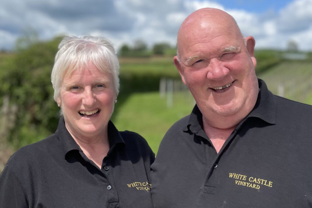 Robb and Nicola from White Castle Vinyards