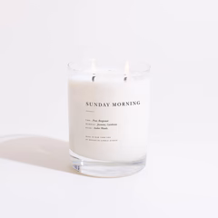 Sunday Morning candle