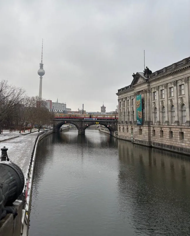 The view from the Monbijou Bridge