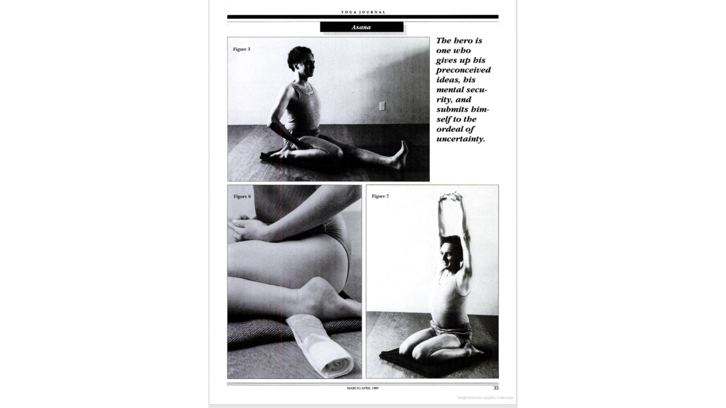 Image of people practicing Virasana.