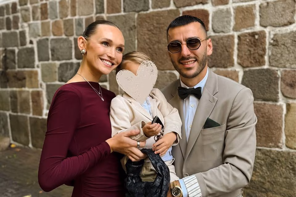 Anna Adamyan mit Ehemann Sargis und Söhnchen Levi