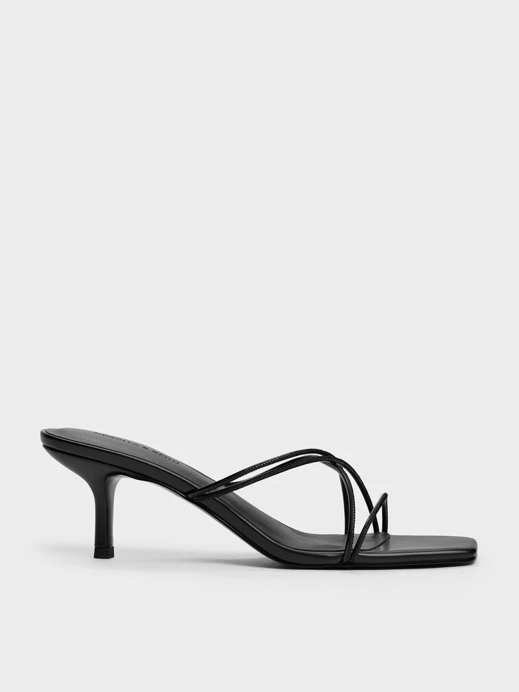 Charles & Keith, Riemchensandalen mit Absatz