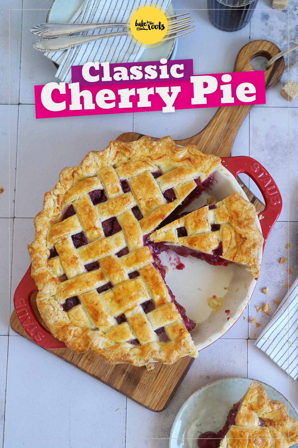 Homemade Cherry Pie | Bake to the roots