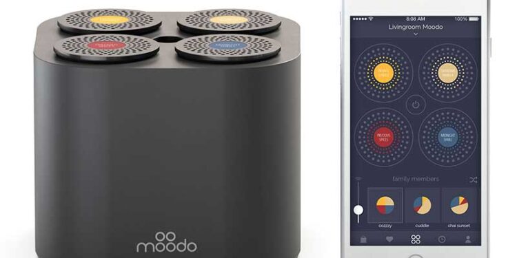 Moodo aroma diffuser review by SMARTHOME news