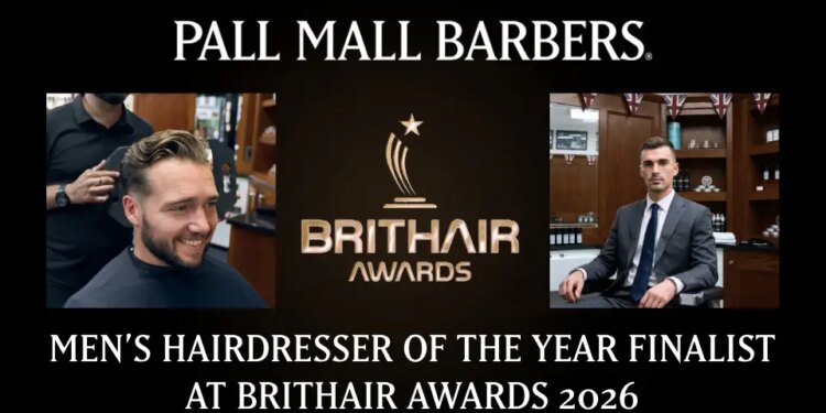 Pall Mall Barbers: Men’s Hairdresser of the Year Finalist at BritHair Awards 2026