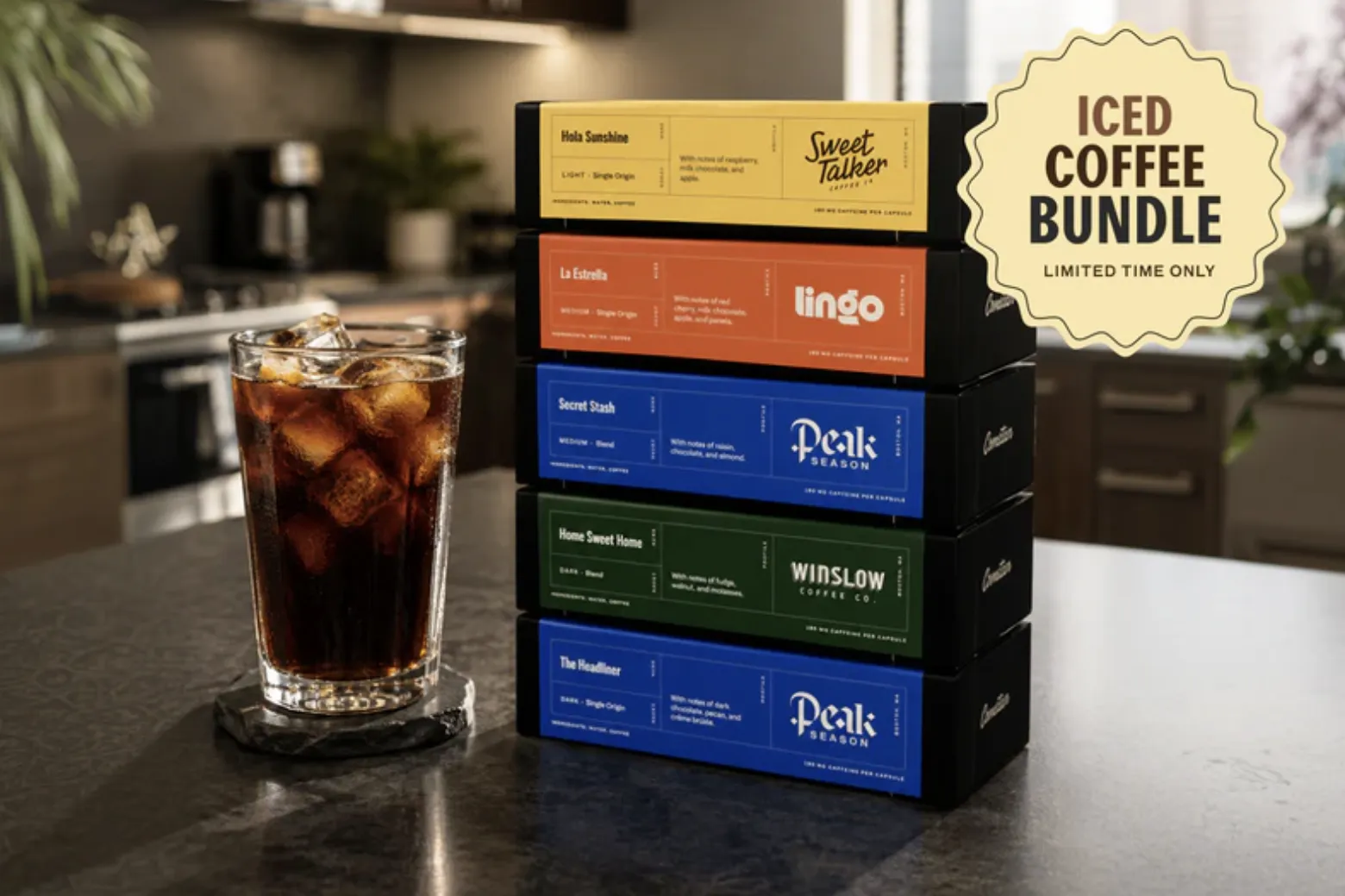 Cometeer Iced Coffee Bundle