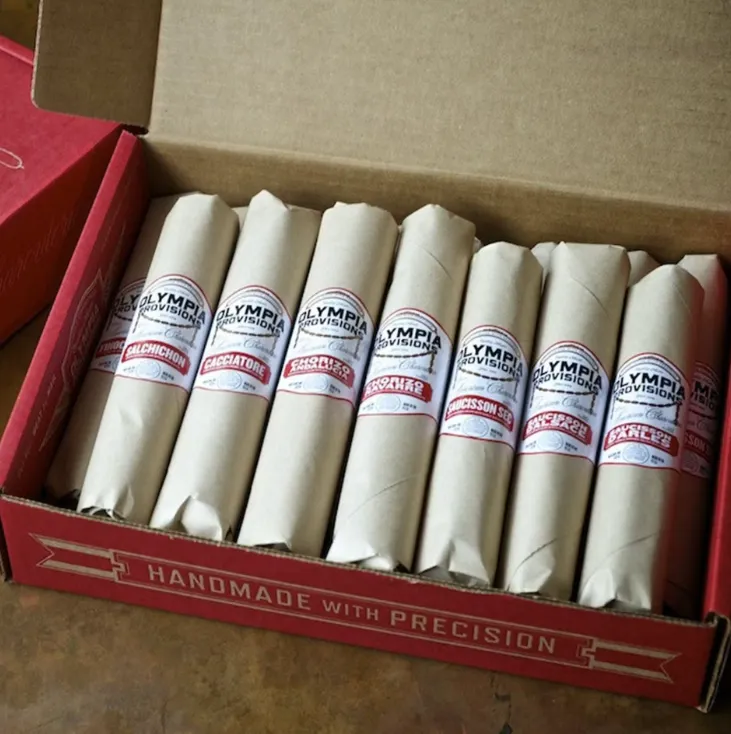 Olympia Provisions Royale 13 Sausages with Red Gift Box (13 Piece).