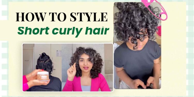 How to Style Short Curly Hair (After the Big Chop)