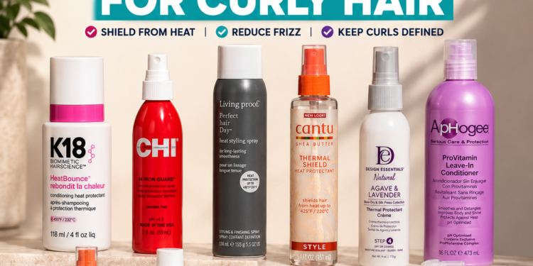 10 Best Heat Protectants For Curly Hair