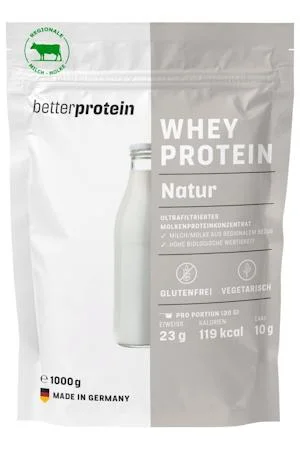 betterprotein Whey Protein natur Amazon Produktbild