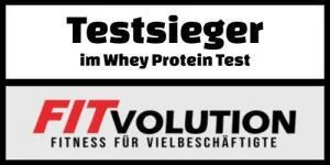 Siegel Testsieger im Whey Protein Test