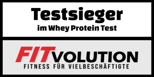 Siegel Testsieger im Whey Protein Test