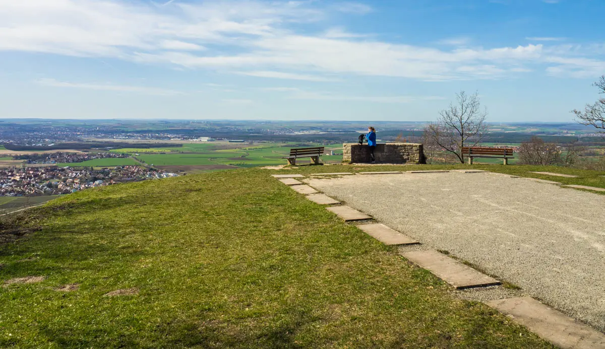 Kappelrangen auf dem Schwanberg mit großartiger Aussicht