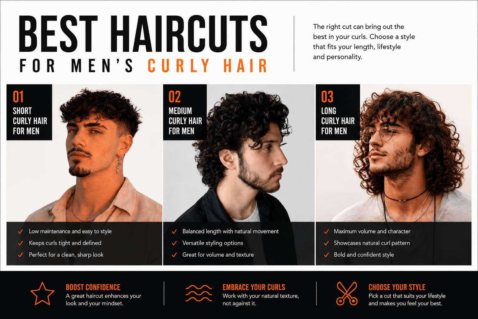 Best Haircuts for Men's Curly Hair