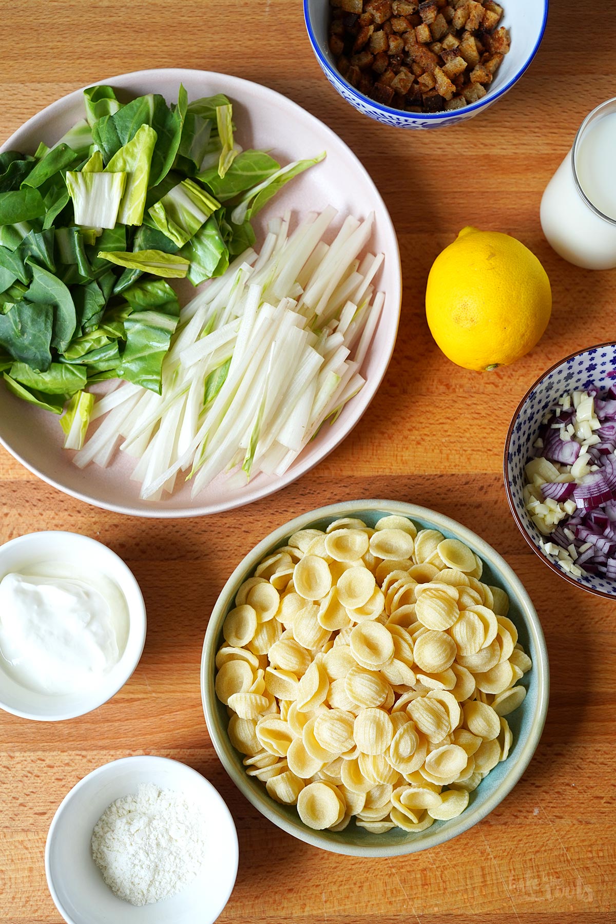 Orecchiette with Swiss Chard | Bake to the roots