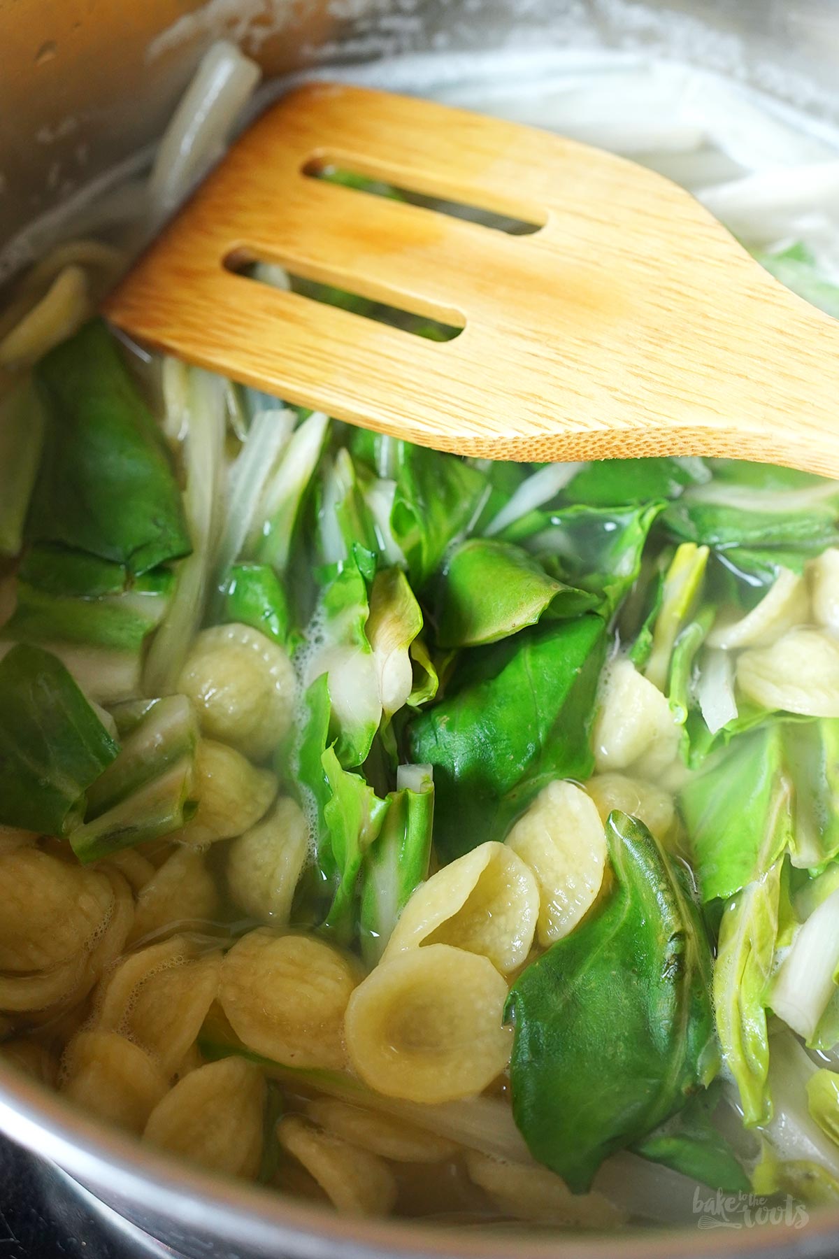 Orecchiette with Swiss Chard | Bake to the roots