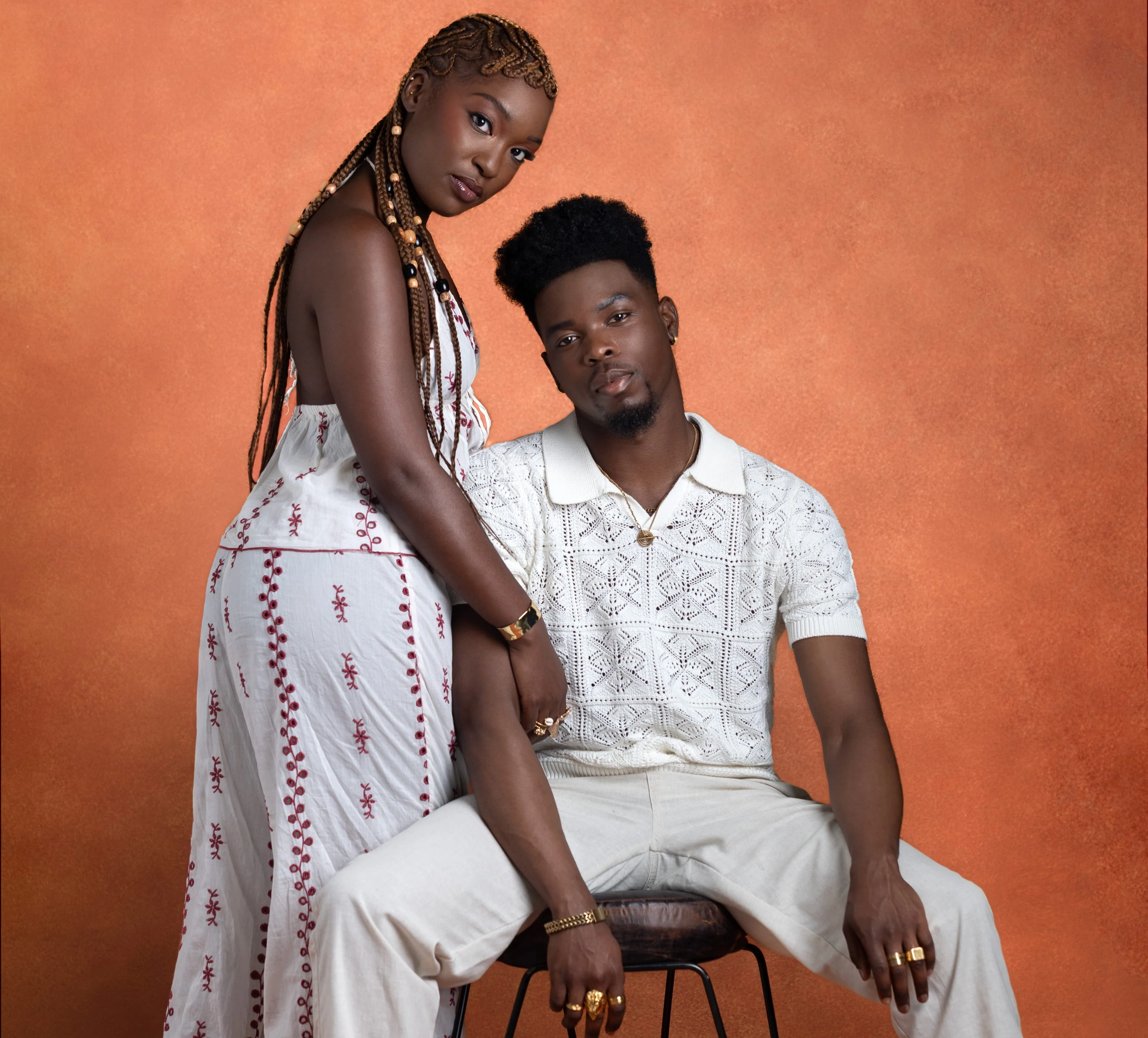 Afrocenchix shared haircare routine infographic 4C hair couples